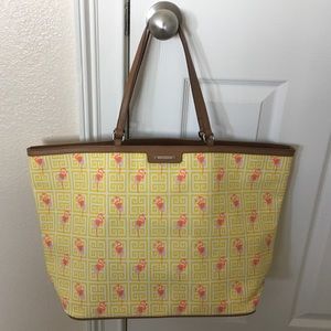 Stella & Dot Flamingo tote